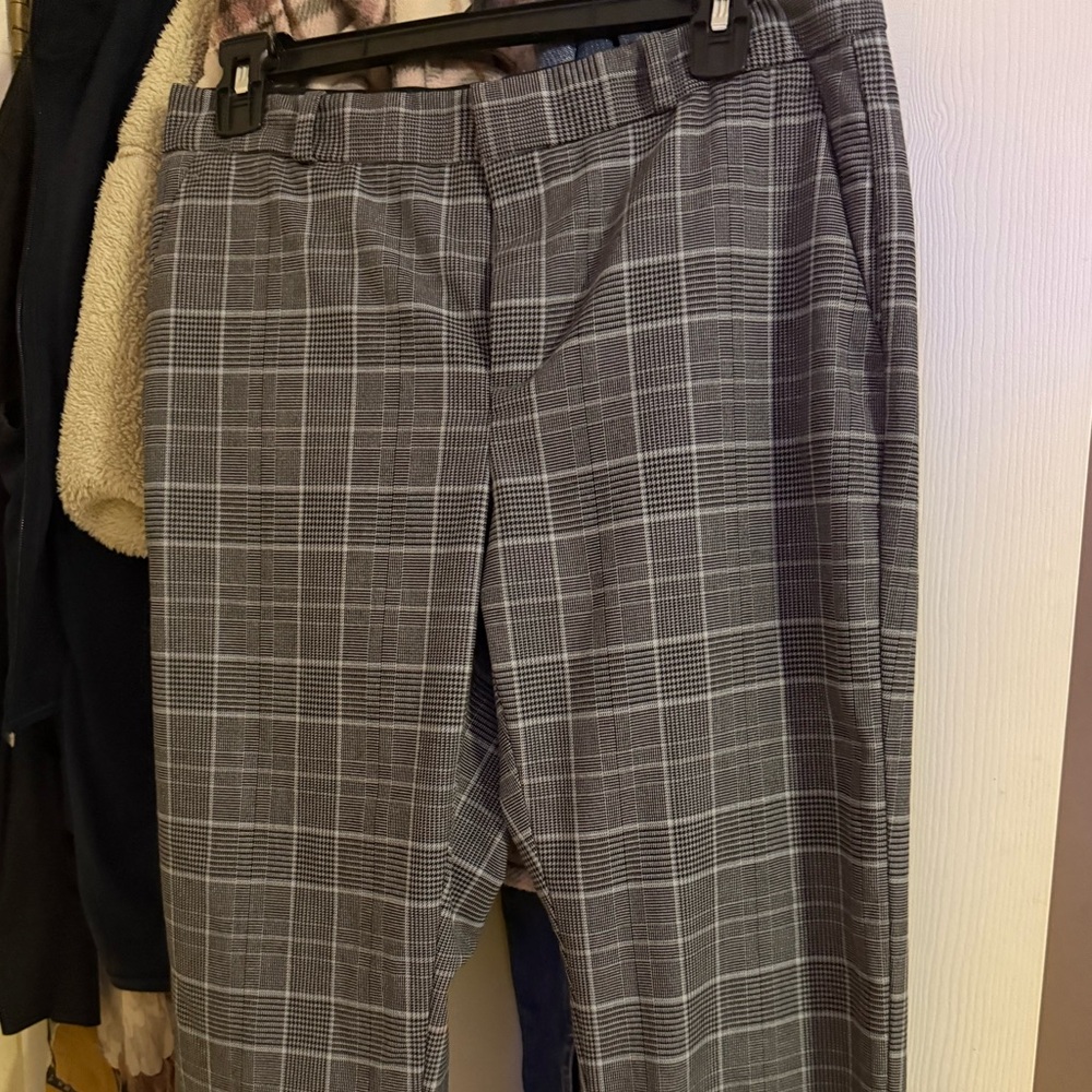 Banana Republic Ryan Gray Houndstooth Pants 6